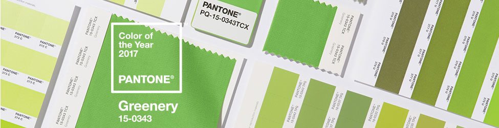 Pantone Color of the Year Greenery